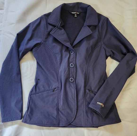 Kerrits Kids Navy Blue Riding Blazer - Picture 1 of 4